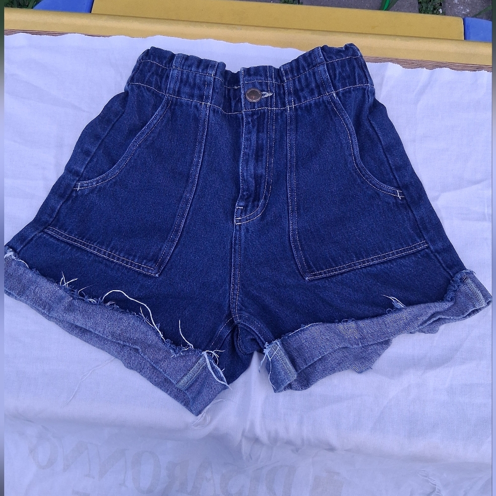 Denim Blue Women's Shorts